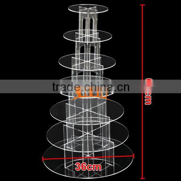Party Cake Display Acrylic Rack Food Display