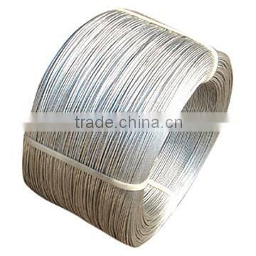 Hot dipped Electro Galvanized thin iron PVC coated binding wire for Construction