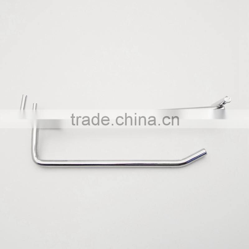 Cheap Metal Chrome Pegboard Hook with Price Tag peg board pegboard panel