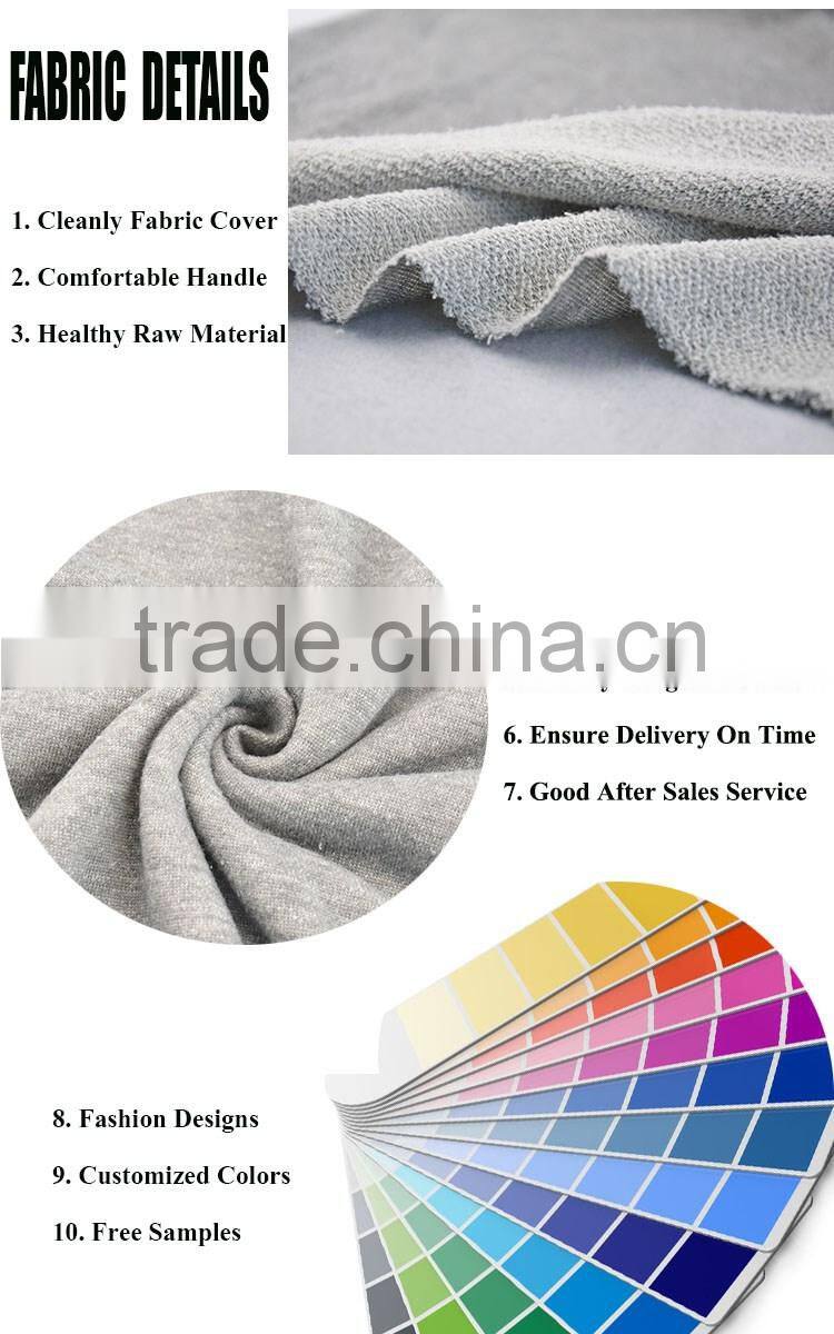 Jiufan Textile cotton polyester real madrid jersey fabric for short sleeve hoodie