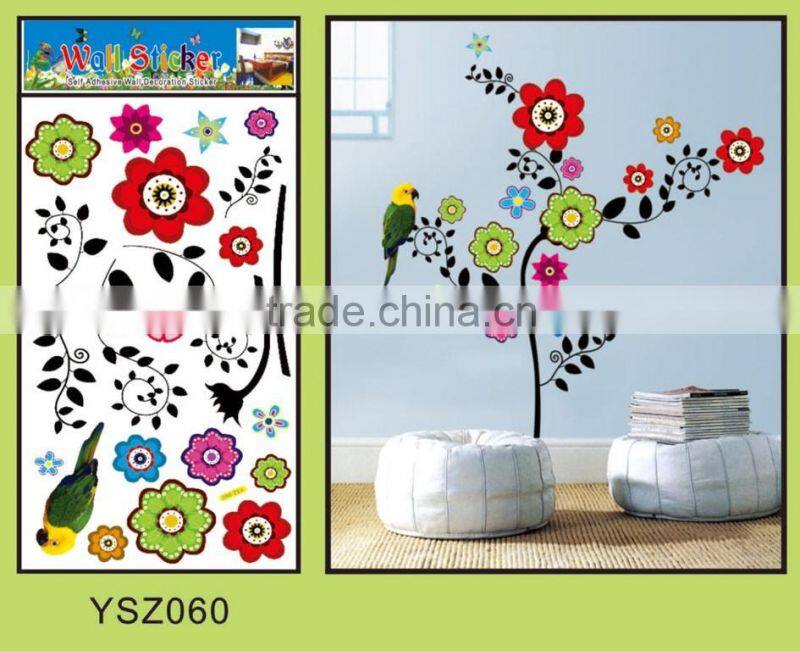 UV Printing wall sticker,3d wall sticker,3d butterfly wall sticker