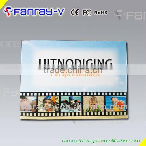 2014 Latest 2.8" TFT lcd video promotion brochure cards, 2.8" video greeting card