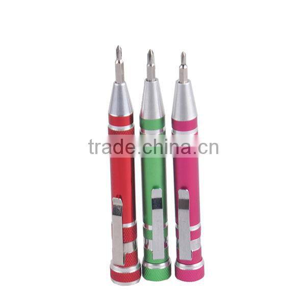 9 Head screwdriver set pen shape tools