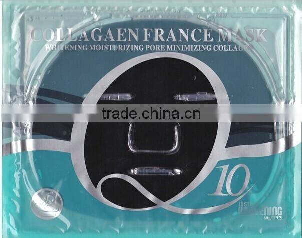 Mendior Q10 red wine facial mask grape fruit crystal collagen face mask Wholesale and support OEM