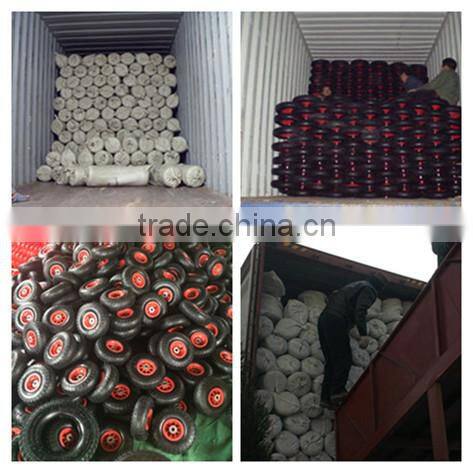 China factory of wholesale 3.50-4 pneumatic rubber small wheel for carts