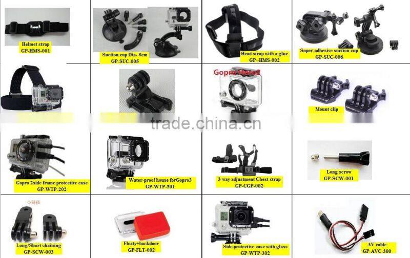 Telesin Professional gopro lens for gopro hero 3 +accessories