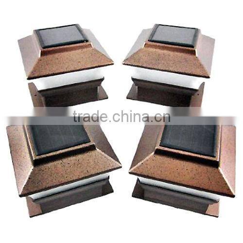 Led Solar Fence Post Light with Two Size