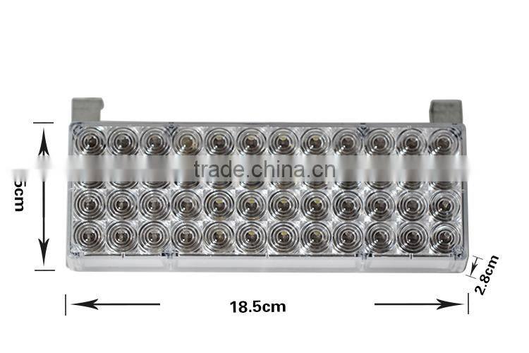 Good quality 12V 8W Police Lamp Led Flash Light Red Blue Color Warning Light with Controller Box