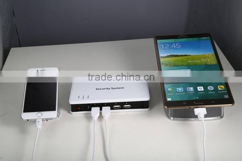 Entire equipment multiple multi-port for mobile phone store security alarm system with 4ports