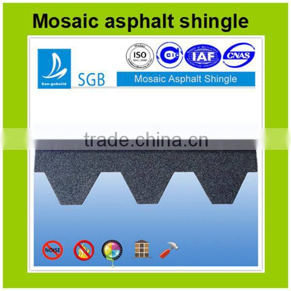 China Red Roofing Asphalt Shingle/Goethe Standard Roofing Tile/Roofing Materials