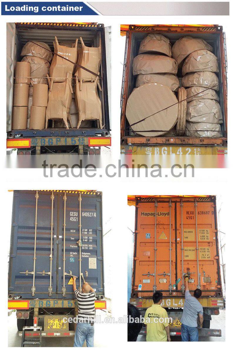 Luxury round rattan large garden use sofa set and wicker outdoor furniture