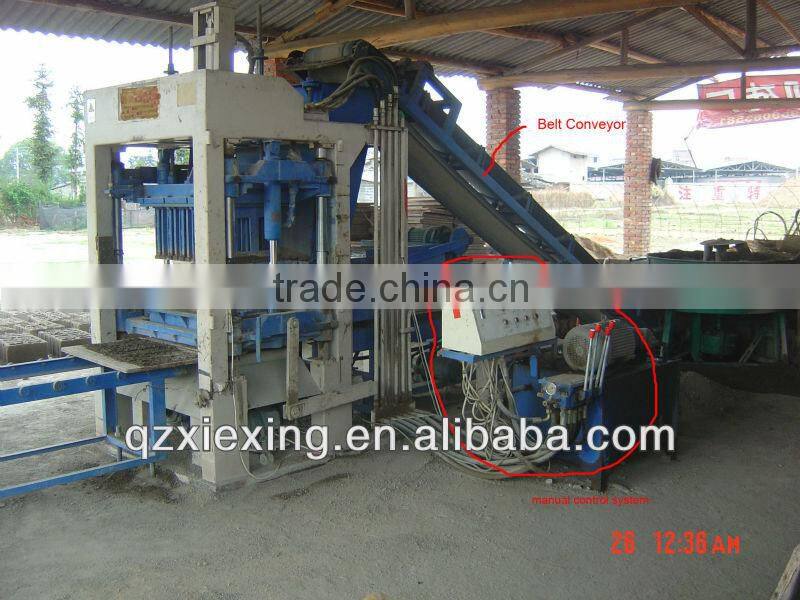 QT4-15 Flyash paver brick making machine
