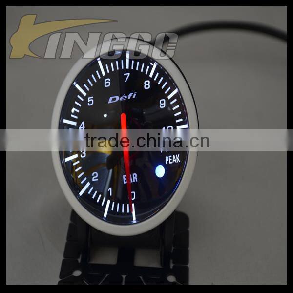 BF Series 60MM Auto Racing Gauge With White and Red Light
