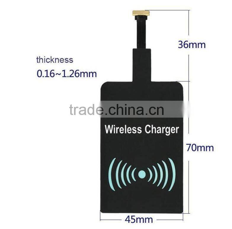 Universal Qi Wireless Charger Receiver Charging Adapter Pad Coil for Android phone