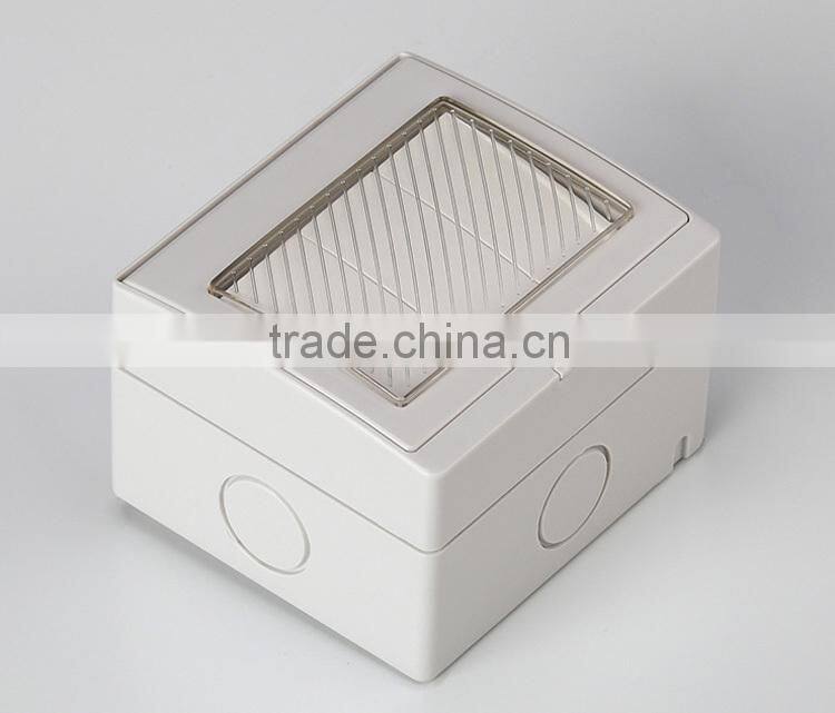 CHENF IP55 New Generation National switch 110-250V 16A ABS/PC Socket wall waterproof switch with cover for bathroom kitchen