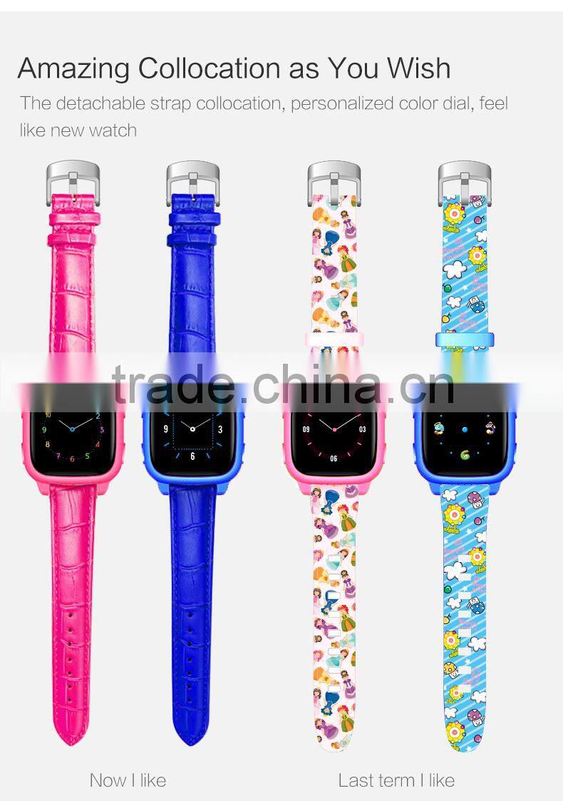 i8G portable GPS children watch smart phone for IOS Andriod app