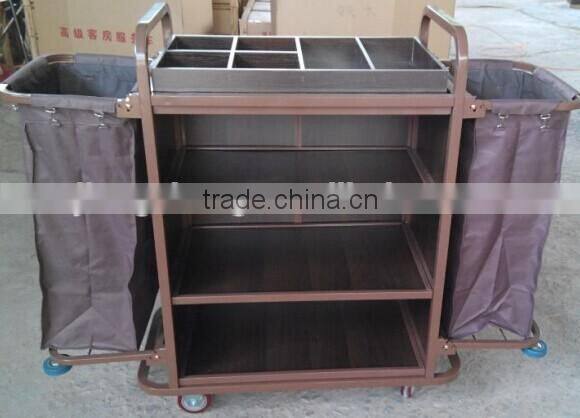 Hotel Cleaning Housekeeping Cart JC-TC35