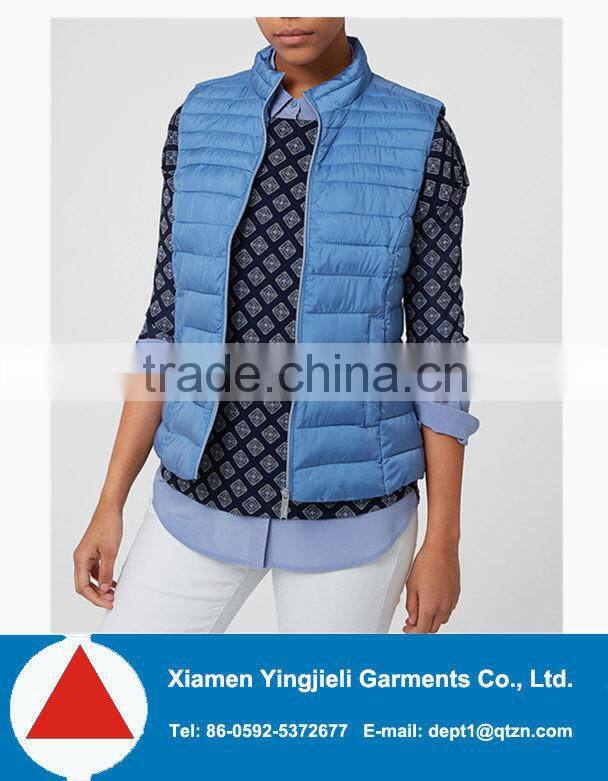 New Arrival High Quality Wholesale Cheap Water Resistant own Vest For Womens Winters Apparel