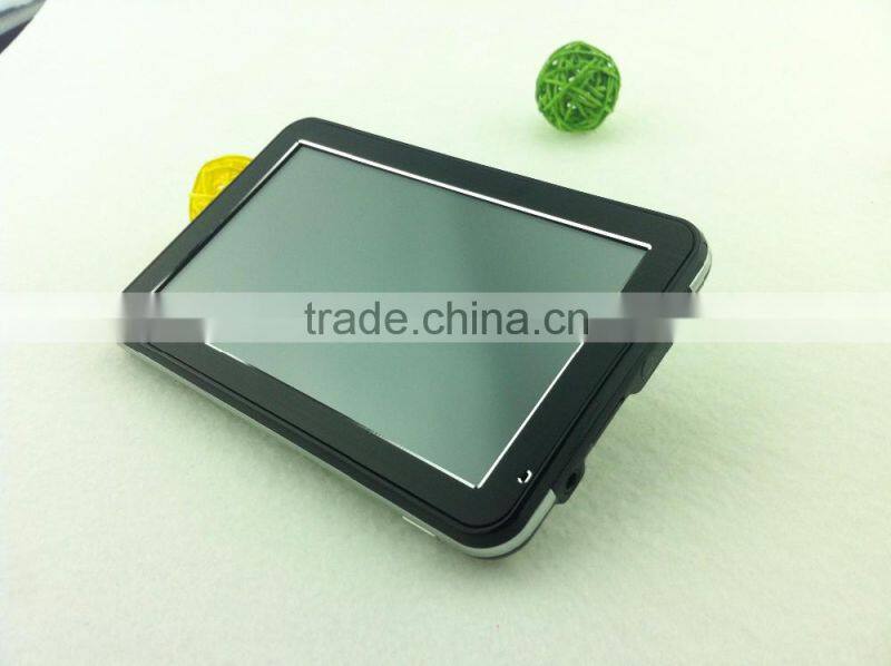 High quality with 128M,4GB, AVIN,Bluetooth,FM Transmitter 5 inch gps navigation
