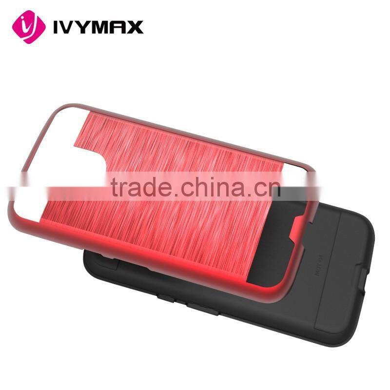 IVYMAX accessories plastic bristle hair brush covers for Motorola G4 mobile phone case