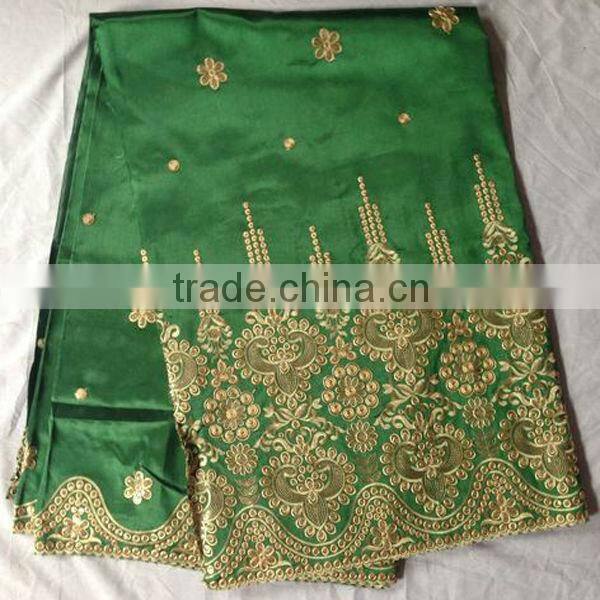 Ready goods white raw silk george