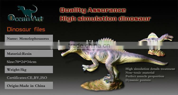 Lovely Resin Mini Dinosaur Sculpture Model for Sale