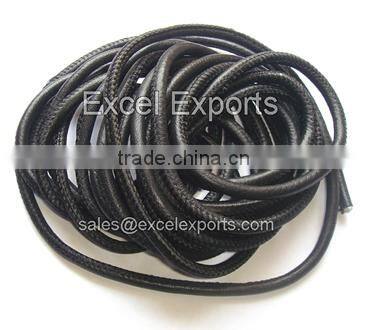 5mm Round Stitch Leather Cord