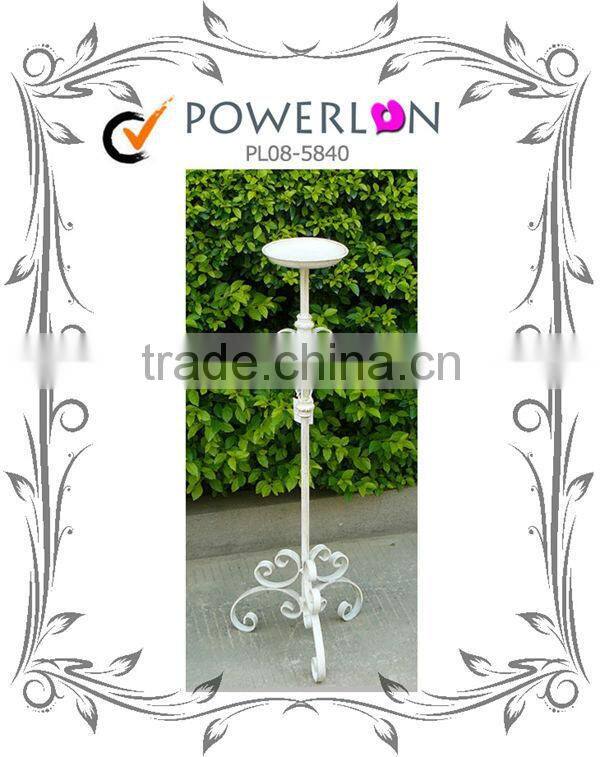 Vintage Antique Metal Standing Wrough Iron Candle Holder Home Furniture For Decoration Indoor TS05 G00 C00 X00 PL08-5840