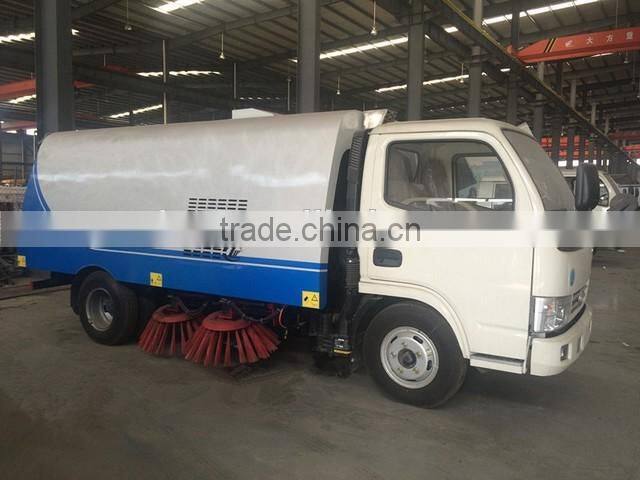 Factory sale cheap price customized good quality 4x2 dongfeng 5m3 5cbm road sweeping vehicle