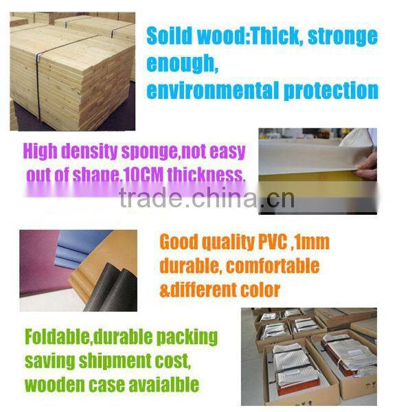 good quality spa salon furniture ,2000# S mooth Solid Wood Foot Step Trolley, beauty facial trolley , beauty stool