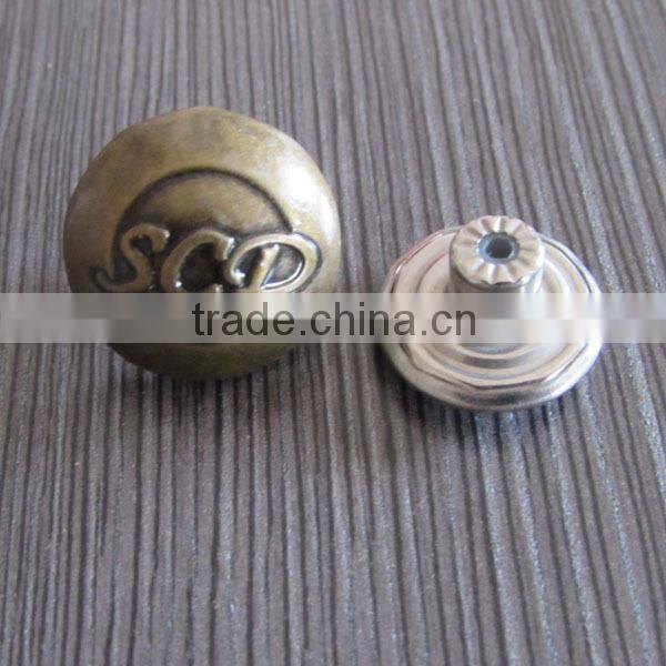 Simple Style Metal Button For jackets