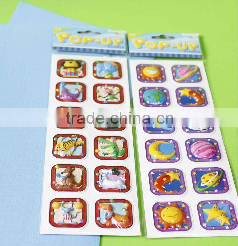 Embossed sticker Pop up sticker _ Butterfly_Girls