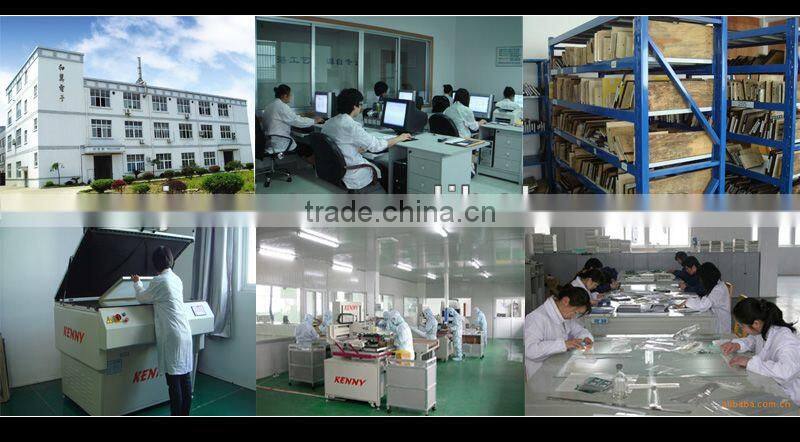 New Emboss type button Waterproof membrane switch with LED light