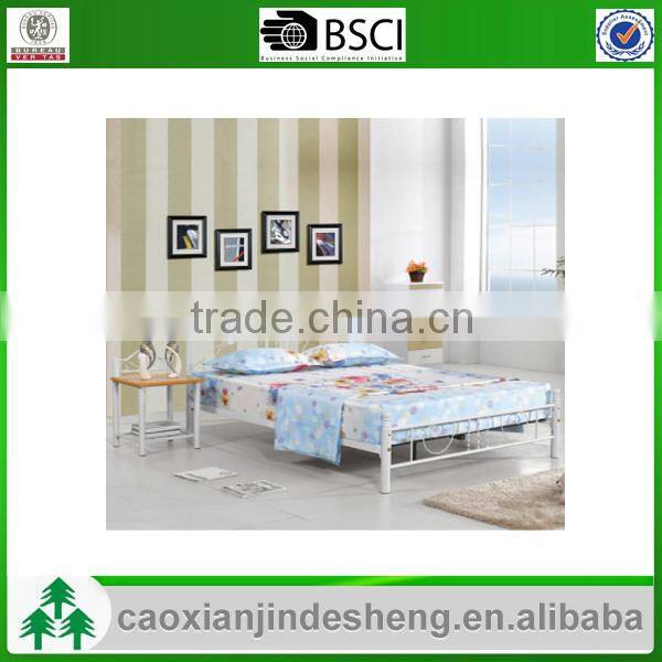 good quality morden design bedroom furniture kids use metal frame double bed