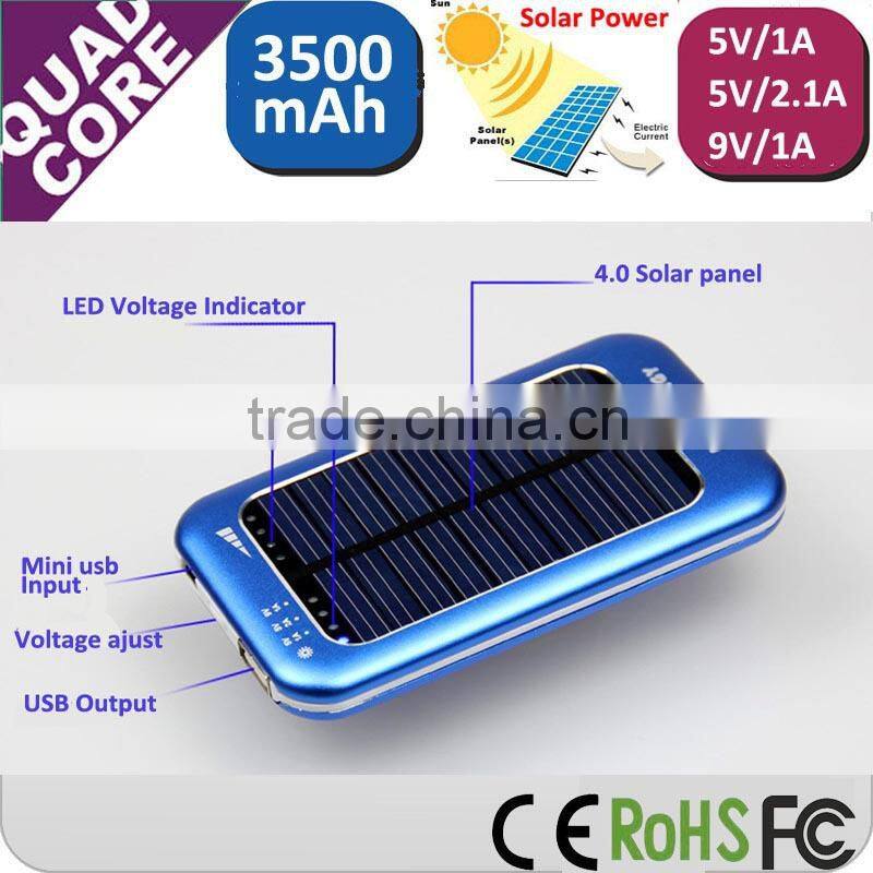 tomo solar power bank 3500mah solar power bank