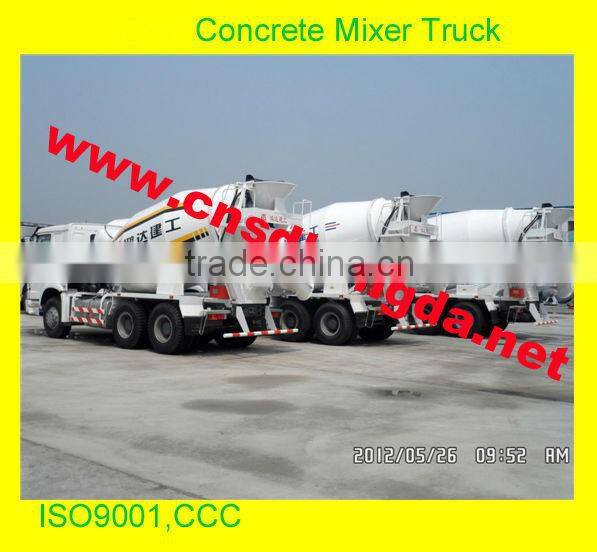2015 New Designed High Efficiency Concrete Mixer Truck HDT5257GJB (8336) on Sale