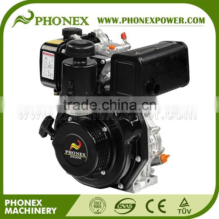 Small Portable 7HP 4 stroke 1 cylinder air cooled Diesel Engine price