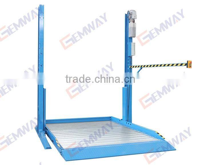2700kg Home double parking 2 post car lift
