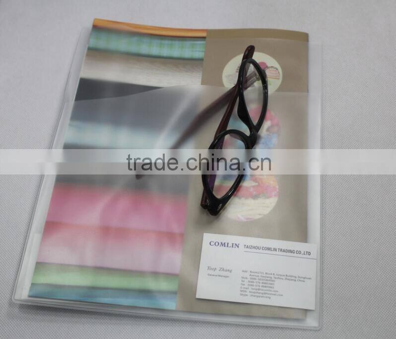 Simple PVC Paper Bag Pencil Bags for Office Worker and Students