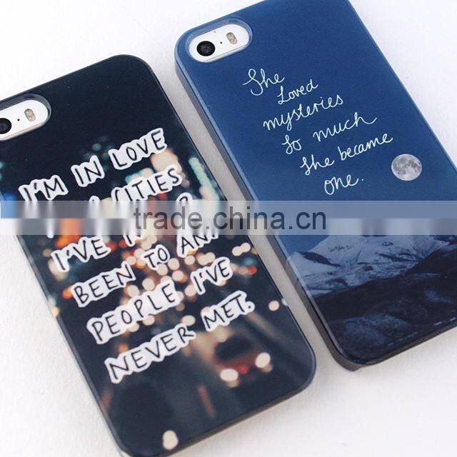 TPU phone case printer, custom printed phone case for iphone 6