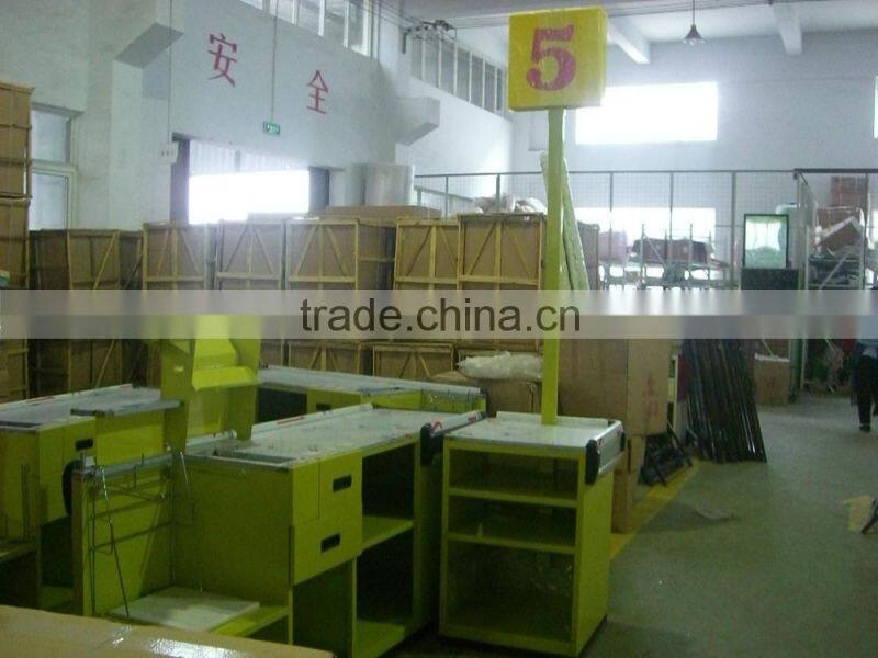 RH-CE002 electronic cash register machine Electric Cash Table With Conveyor Belt