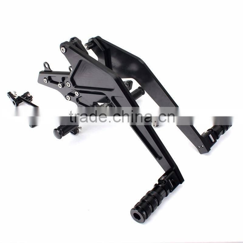 Motorcycle lightweight Rear sets and Footrest For KAWASAKI Ninja 650 ER6N ER-6N