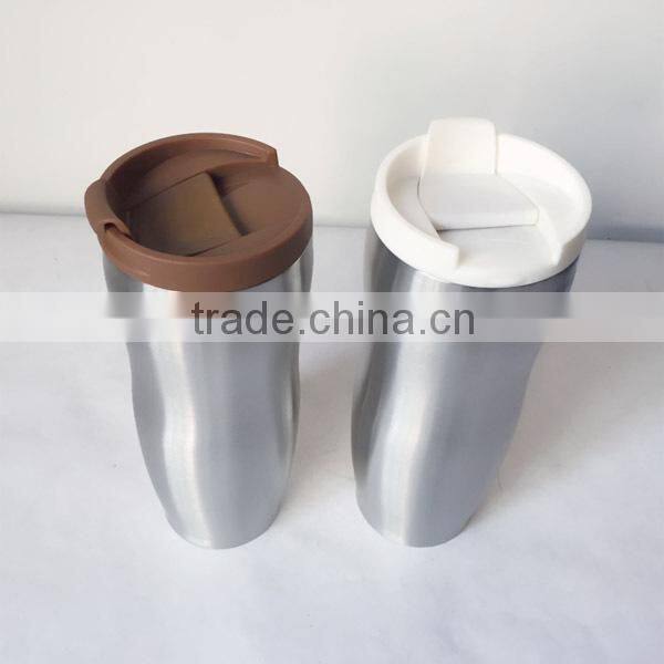 14oz double wall stainless steel insulated coffee mug