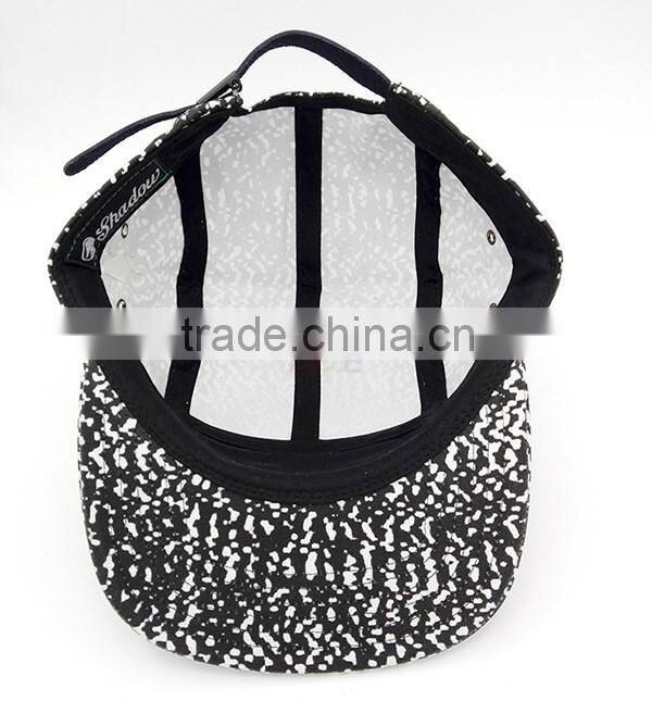 Cotton Camper 5 Panel Hot Cap With Custom Logo Blank Camper Strapback Cap