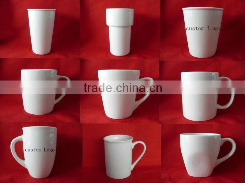 Hot selling novelty ceramic mug with spoon