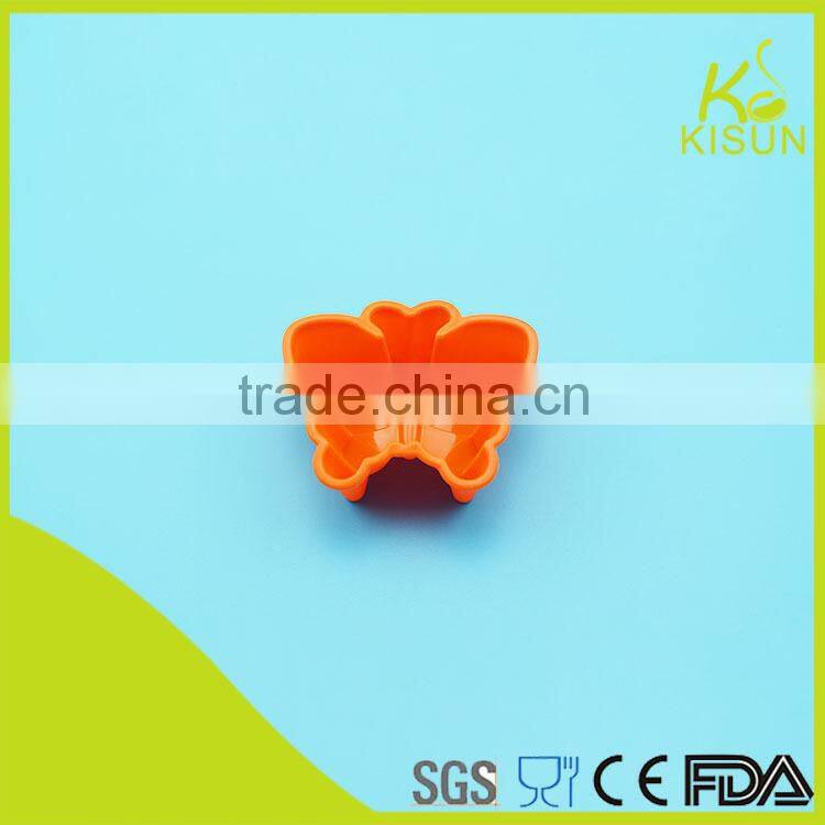 colorful mini butterfly cupcake mould