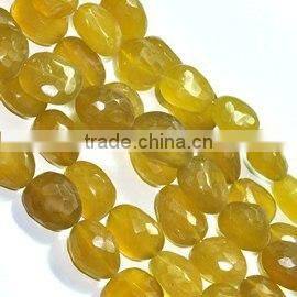 One Strand Chalcedony Natural Gemstone Beads
