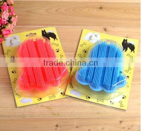 Nice design Pet Grooming Brush , silicone pet brush , Dog grooming comb