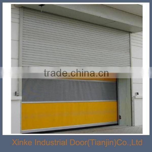 Touchscreen Style High density PVC high speed roll up door Rapid rolling clean door HSD-024