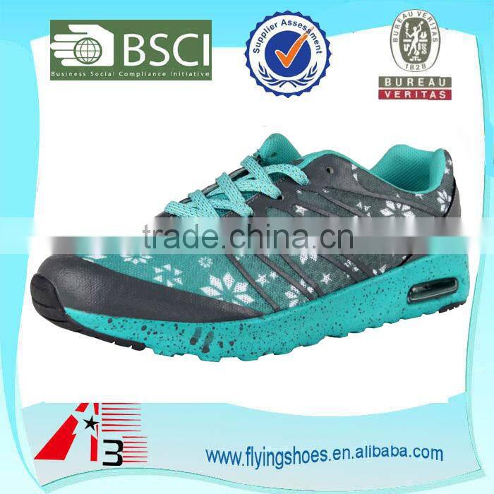 new design trendy air sole athletic walk shoes
